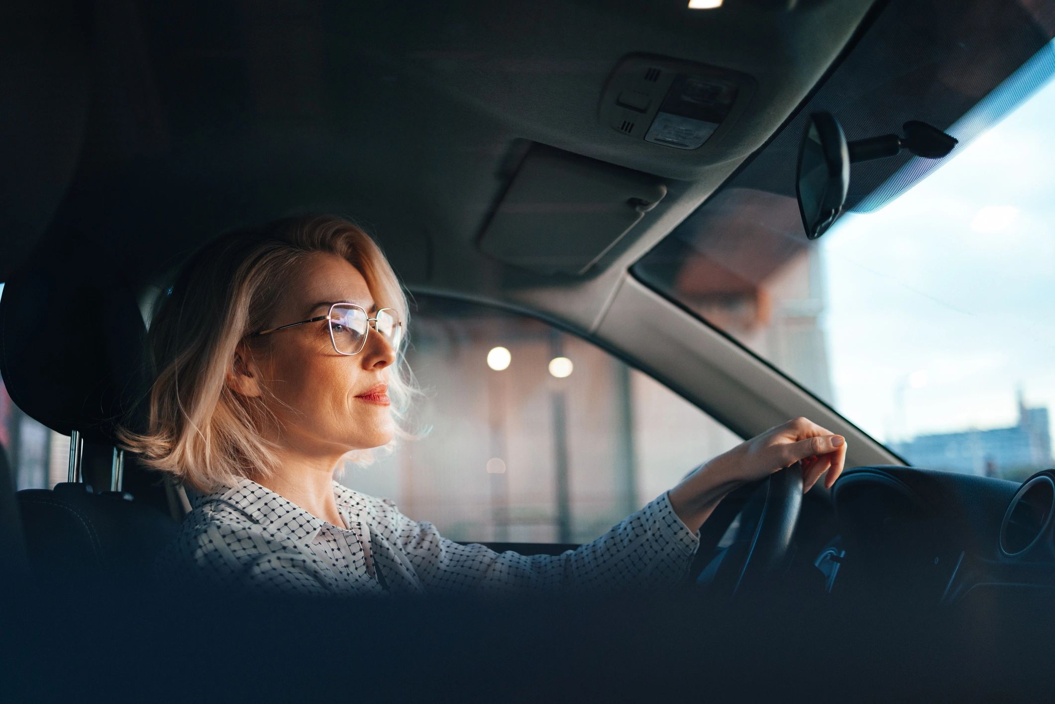 Driver audience using a vehicle for work